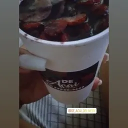 Açaí recebido por Iana